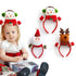 Santa Claus Snowman Christmas Headband Kids Christmas Gift Decoration For Home 2019 Navidad Natal Happy New Year 2020 - menochic